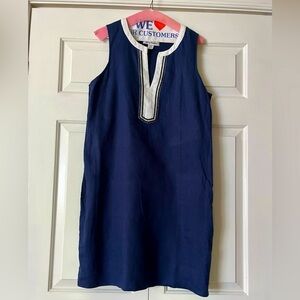 Tommy Bahama Women’s Navy Blue Sleeveless Dress Size S